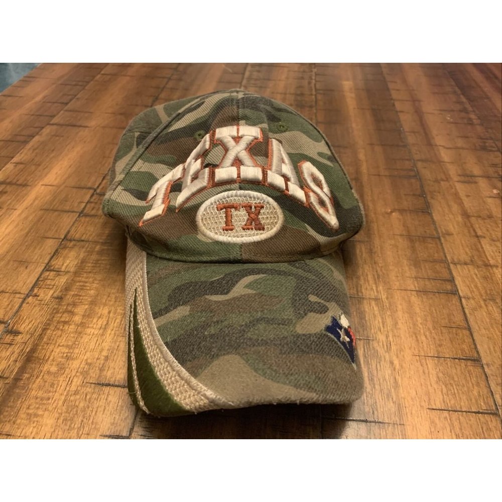 Texas embroidered mens adjustable ball cap baseball hat